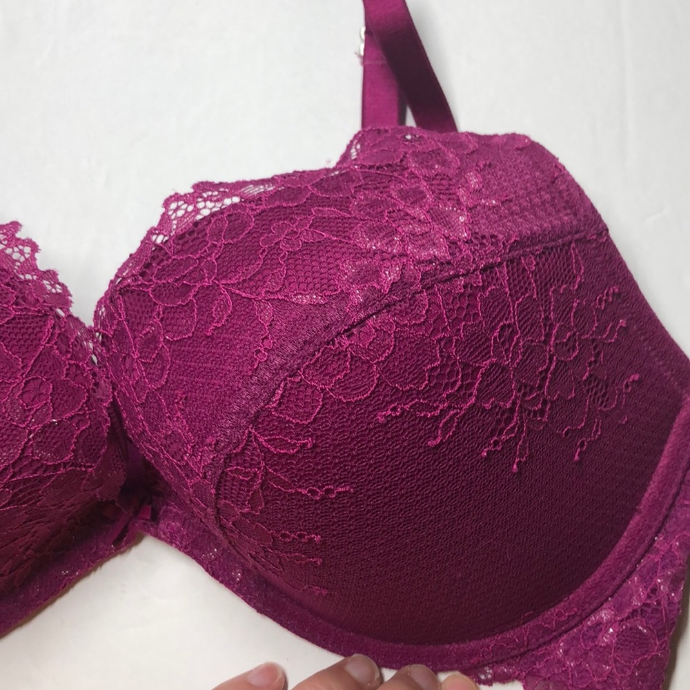 Aerie Hailey deep pink bra size 34D - Picture 2 of 9